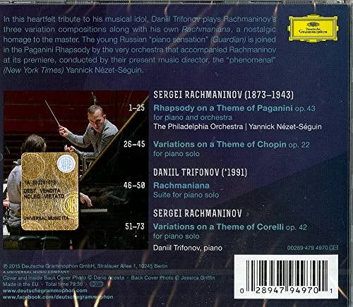 Vista 2 de Rachmaninov Variations