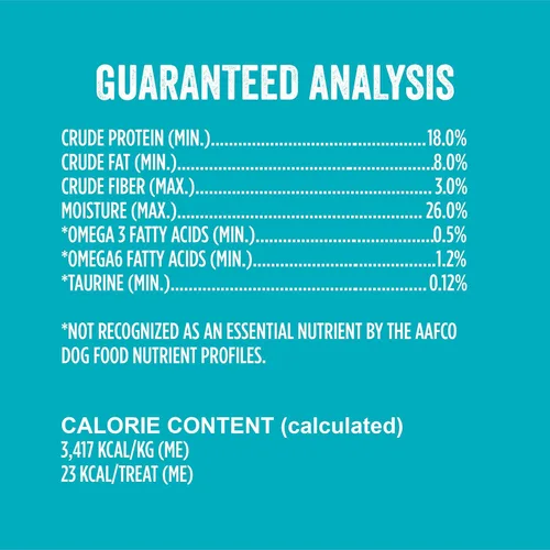 Vista 8 de Evolve Golosinas para perros de pato, guisantes y arándanos sin granos