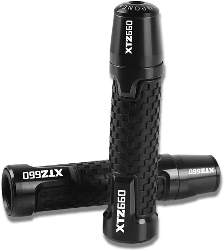 Vista 2 de Motorcycle for Y&AMAHA XTZ 660 XTZ660 TENERE 1991 1992 1993 1994 1995 1996 1997 1998 Motorcycle CNC Handlebar Grips Handle Bar Cap End Plugs