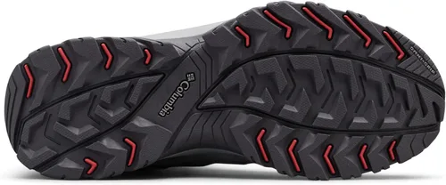 Vista 5 de Columbia Zapatos deportivos de senderismo Crestwood Mid impermeables para mujer, grafito, daredevil, 9