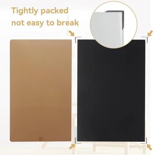 Vista 5 de YDisplay Paquete de 3 tableros de póster de plástico corrugado de 24 x 36 pulgadas, tablero en blanco de 3/16 pulgadas de grosor para proyectos