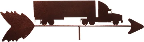 Vista 4 de SWEN Products Veleta SEMI Van Truck (montaje ajustable incluido)