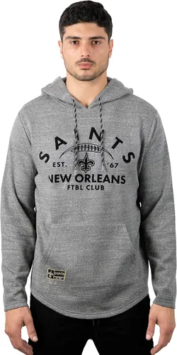 Vista 22 de Ultra Game Sudadera con capucha retro oficial de la NFL para hombre