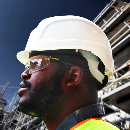 Vista 8 de HexArmor LT400 z87 - Gafas de seguridad ligeras, lente transparente, revestimiento antivaho TruShield-2SF, individuales