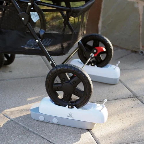 Vista 16 de Accesorio automático suave y ligero para cochecito – Chupete inteligente para bebé para un sueño tranquilo con control remoto, temporizador, dos