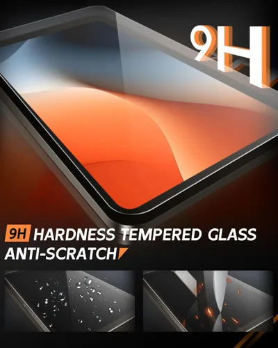 Vista 5 de CDEFG Paquete de 2 protectores de pantalla de vidrio templado para Cadillac XT5 XT6 para Cadillac XT5 XT6 Accesorios 2017 2018 2019 2020 2021 2022