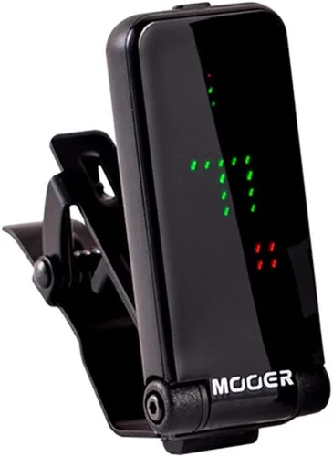 MOOER Sintonizador de clip Afinador de guitarra eléctrica Afinador de guitarra bajo Sintonizador de guitarra acústica Sintonizador cromático Todos