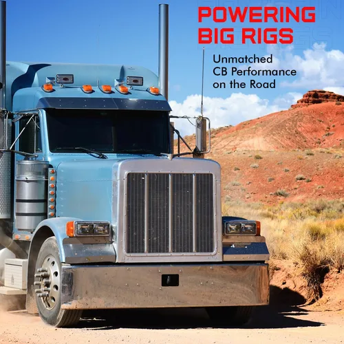 Vista 4 de Antena de radio CB negra de fibra de vidrio de 2 pies de 1000 vatios con resorte de acero inoxidable resistente