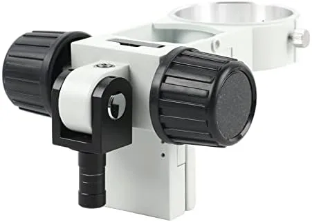 Vista 5 de Soporte universal de abrazadera de brazo ajustable para dirección y brazo de microscopio de 2.992 in para microscopio estéreo trinocular
