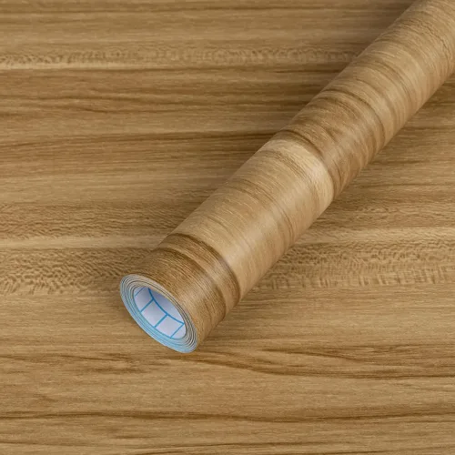 Vista 14 de Decoroom Papel de contacto de grano de madera, nogal oscuro, papel de contacto para encimeras, aspecto de madera, envoltura de vinilo autoadhesiva