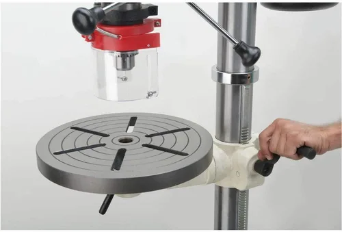 Vista 2 de SHOP FOX W1680 - Prensa de taladro modelo de piso de 17 pulgadas de 1 caballo de fuerza, 34 pulgadas