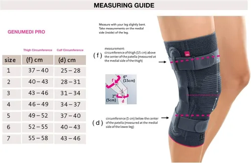 Vista 7 de Genumedi Pro - Rodillera con compresión para hombre y mujer