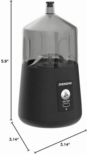 Vista 8 de Molinillo eléctrico de hierbas de 150 W para especias USB-C recargable, tamaño compacto, fácil de poner y quitar. Molienda rápida especias secas