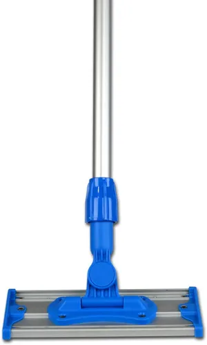 Vista 2 de Real Clean Kit de trapeador de microfibra comercial de 10 pulgadas con dos almohadillas de microfibra prémium