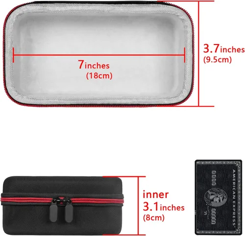 Vista 4 de Geekria Shield - Funda para altavoz compatible con Marshall EMBERTON, funda EMBERTON II/III, funda de repuesto rígida para altavoz portátil, bolsa