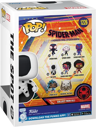 Vista 3 de Funko Pop! Vinyl: Spider-Man : Across the Spider-Verse - The Spot - Spider-Man - Figura de vinilo coleccionable - Idea de regalo - Producto