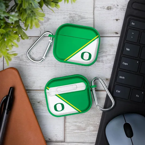 Vista 3 de Affinity Bands Oregon Ducks Champion Series HDX - Funda compatible con Apple AirPods Generación 3