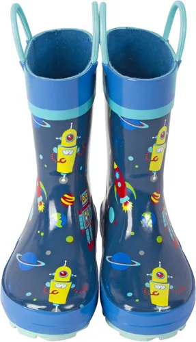 Vista 3 de Stephen Joseph Botas de lluvia con estampado completo para niñas