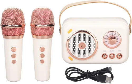 Vista 6 de Máquina de karaoke, 6 modos portátil de frecuencia completa altavoz PA sistema de altavoces para el hogar