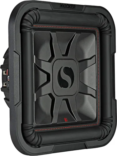 Vista 3 de Kicker 46L7T122 L7T L7-Thin - Subwoofer delgado de 12 pulgadas (30 cm), bobina de voz doble, 2 ohmios, 600 vatios