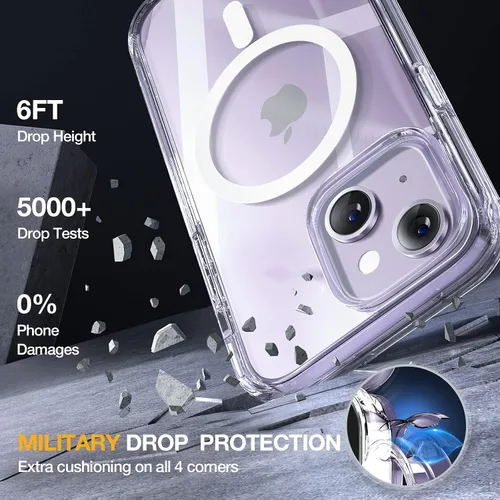 Vista 909 de Miracase - Funda para iPhone SE de 3ª/2ª generación 2022 2020 de cuerpo completo con protector de pantalla de vidrio integrado, resistente Negro