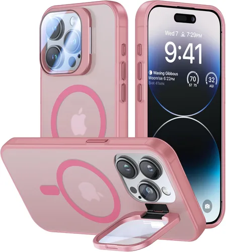 Vista 23 de VOFATA [Protección Completa Mejorada de la Cámara] para Funda iPhone Air con Cubierta de Cámara con Soporte [Compatible con MagSafe][Protección
