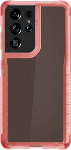 Vista 46 de Ghostek COVERT - Funda rosa para Galaxy Z Flip 4 para mujeres y niñas, protección completa de bisagra y parte trasera transparente, duradera