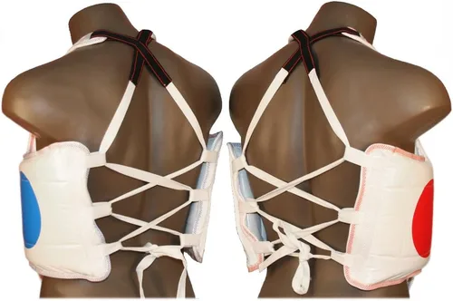 Vista 3 de Pine Tree - Juego completo de equipo de combate de artes marciales con bolsa e ingle