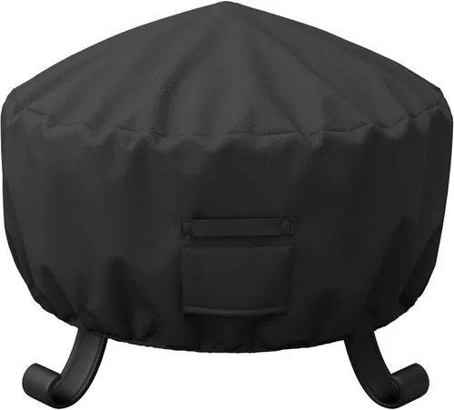 Vista 12 de SHINESTAR Cubierta para Fogón para Solo Stove Bonfire, Cubierta para Brasero de 16-18 Pulgadas, Impermeable y Resistente al Viento, 18 Diám x 14
