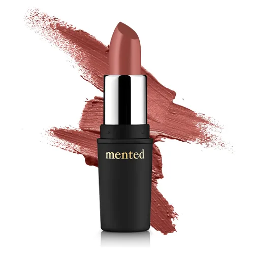 Vista 11 de Mented Cosmetics - Lápiz labial nude para mujeres, lápiz labial semimate de larga duración, hidratante vegano, sin parabenos y libre de crueldad