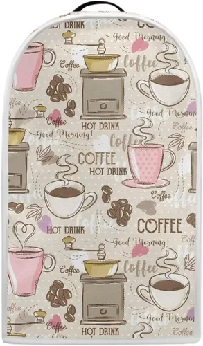 Vista 27 de Talayituse Aztec Tribe Geometric Daisy Print Blender Dust Cover, Fingerprint Protection Cover for Stand Mixer or Coffee Machine, Home Kitchen