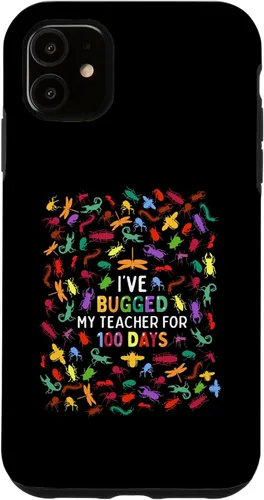 Vista 8 de I've Bugged My Teacher for 100 Days of School Kids Case for iPhone 17