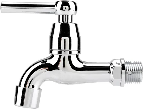 Vista 6 de Grifo de agua ABS Lavadora Lavabo Lavabo Grifo de agua fría con mango de cola de un solo pico (#2)