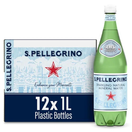 Vista 9 de S.Pellegrino Agua mineral natural con gas, botellas de plástico de 16.9 onzas líquidas (12 unidades)