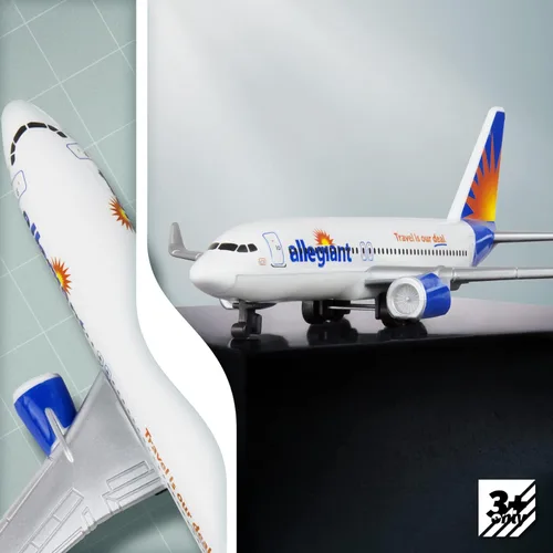 Vista 4 de Modelo aviones Allegiant modelo avión avión avión modelo avión avión modelo para colección y regalos