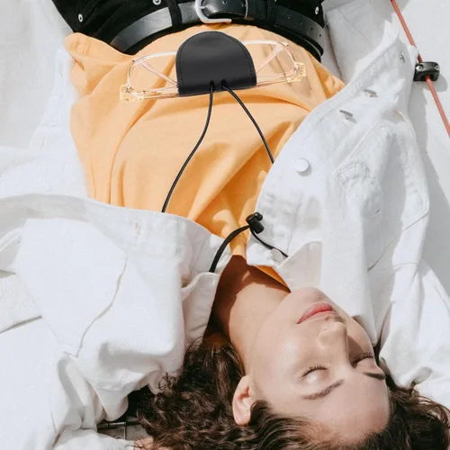 Vista 4 de Glasses holder, Eye glasses holders around neck, Magnetic suction rope glasses clip