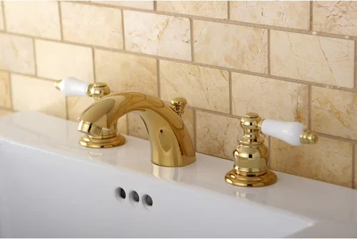 Vista 2 de Kingston Brass KB942B Victorian Mini Grifo de Baño Generalizado, Latón Pulido, 4.5 x 3.5 x 2.06
