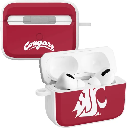 Vista 26 de AFFINITY BANDS Washington State Cougars Camo HDX - Funda compatible con Apple AirPods Generaciones 1 y 2