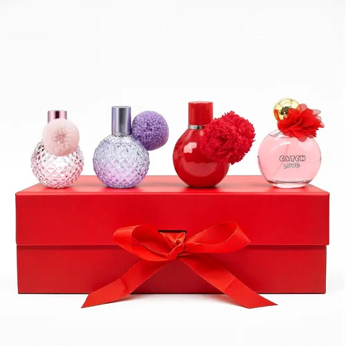 Vista 10 de AFLUXE Set de perfume para mujer, 4 piezas, perfume de larga duración
