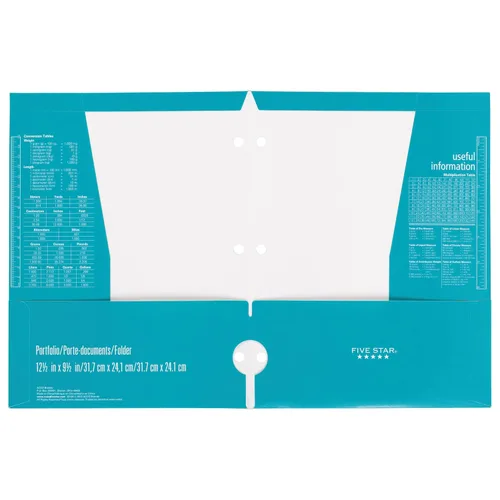 Vista 4 de Mead Five Star - Carpeta de papel de 4 bolsillos 33106 (2 unidades)