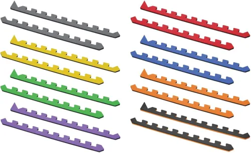 Vista 2 de Norsk - Alfombrillas de espuma reversible de 12 pulgada baldosas de espuma EVA entrelazadas, Rojo