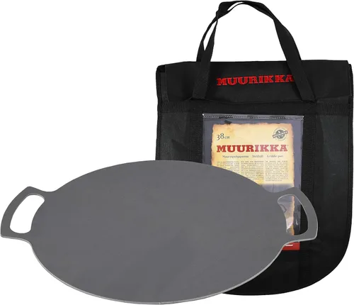 Muurikka Parrilla de 18.9 in para barbacoa, camping, gas, fuego abierto con bolsa de cubierta