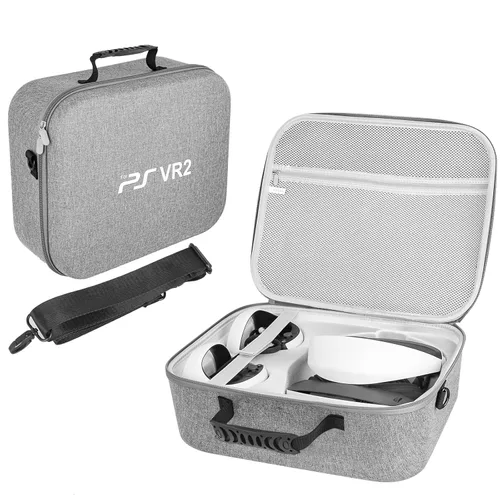 UUBOXS Hard Carrying Case for PS VR2 Portable Case for PSVR 2 Headset and Touch Controllers Accessories, Lightweight Travel Storage Bag Compatible