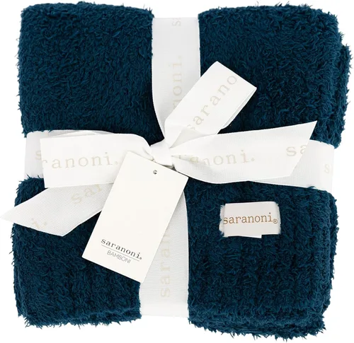 Vista 12 de SARANONI Bamboni - Manta de bebé Manta de felpa de lujo súper suave Mantas de bebé transpirables y cómodas para niños y niñas Caramelo, Mini