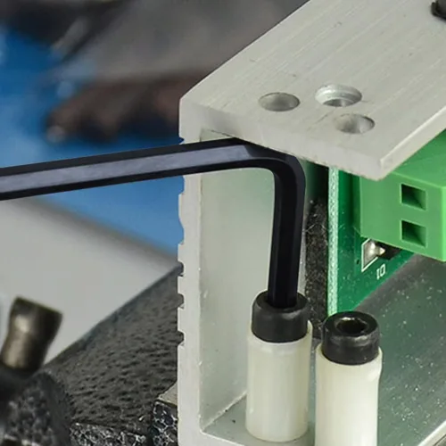 Vista 7 de Juego de 14 piezas de llaves hexagonales Allen Mini, métrica (0.7-3 mm) y SAE (0.028-7/64"), Acero Cromo Vanadio