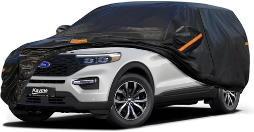 Vista 27 de Kayme Funda para Automóvil Impermeable para Todo Clima para Automóviles, Ajuste Universal para Sedán/Deportivos/Cupé Compatible con Mazda Miata MX5