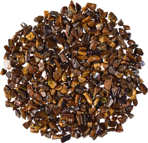 Vista 5 de Piedras preciosas naturales de amazonita de 5 a 0.315 in a granel, piedras preciosas de cristal perforadas de forma irregular para hacer joyas