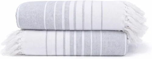 Vista 20 de Native Fab Toallas de playa de gran tamaño, paquete de 2, 40 x 71 pulgadas, 100% algodón, ligeras, suaves, de secado rápido, absorbentes, sin arena