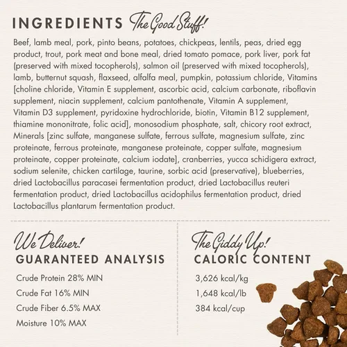 Vista 7 de Fromm Four-Star Nutritionals Rancherosa - Comida seca premium para perros - Receta de carne de res - 4 libras