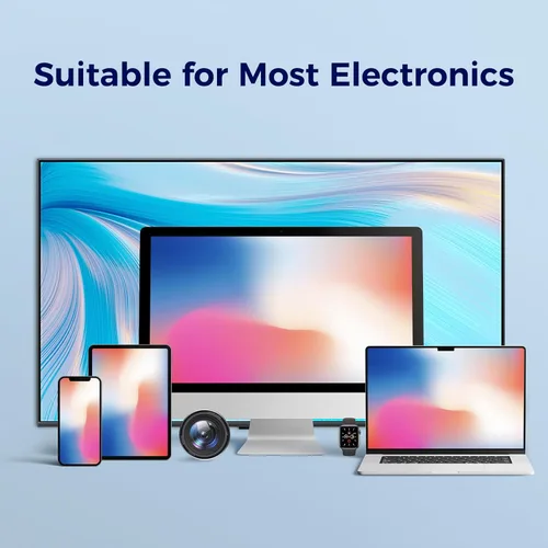 Vista 8 de Click Clean Kits de repuesto de limpiador de pantalla, repuesto de limpiador de 4 onzas y 1 paño de microfibra (7.8 x 7.8 pulgadas), 1 mini embudo